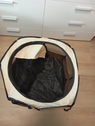 Caseta para mascotas plegable de interior