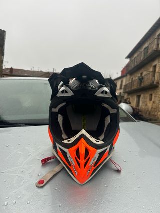 Casco Airoh Aviator Ace Naranja, Talla M