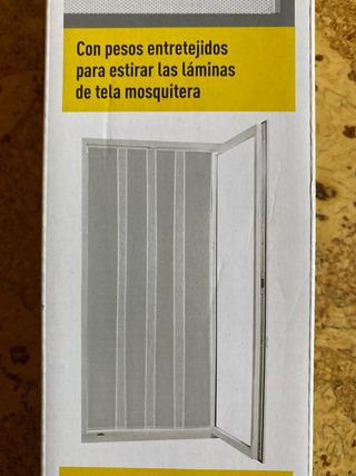 Cortina Mosquitera Livarno Blanca 100x220cm