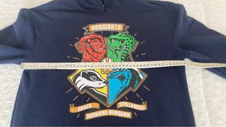 Sudadera Harry Potter Hogwarts Escudo 4 Casas