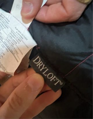 Chaqueta alta montaña Marmot roja y negra