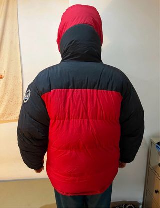 Chaqueta alta montaña Marmot roja y negra