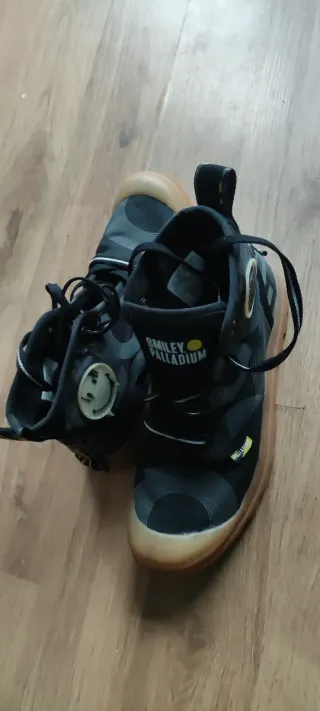 Palladium Pampa Smiley GITD Sneakers