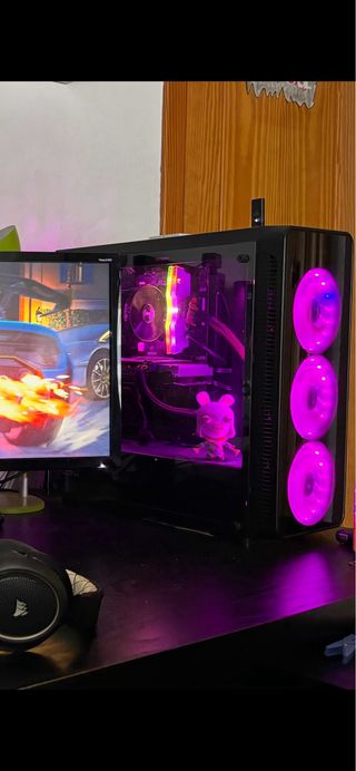 Caja Torre Gaming Hummer Negra