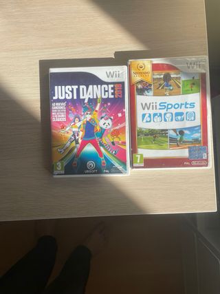 Nintendo Wii Blanca con Juegos y Mandos