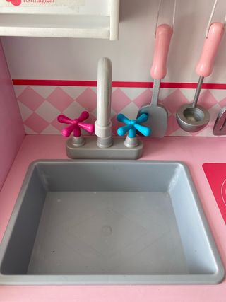 Cocinita de madera Imaginarium rosa