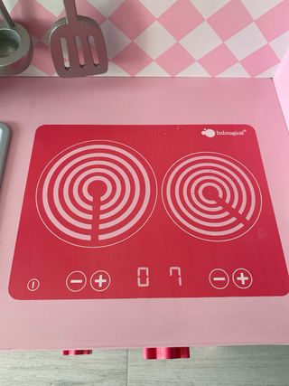 Cocinita de madera Imaginarium rosa