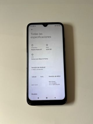 Xiaomi Redmi Note 8T Nero