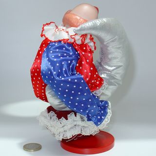 Carillon Clown Vintage Pagliacci Bajazzo Luna Bozo