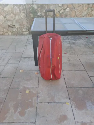 Maleta de viaje Ferrari Roja