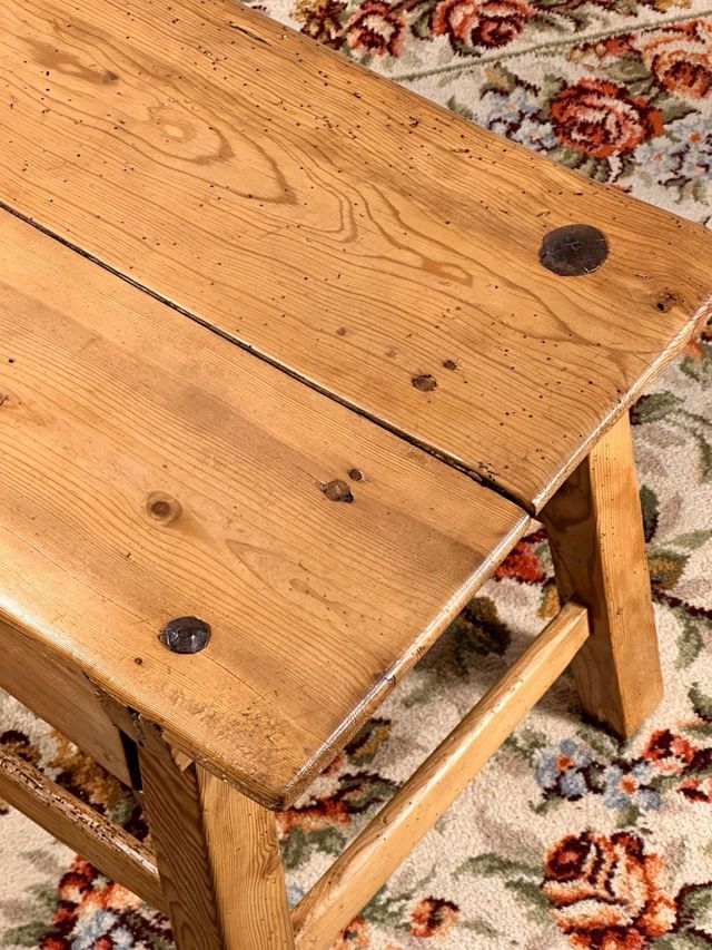 Mesa Tocinera Antigua Madera