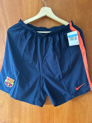 Pantalón Corto FCB Barça Nike Azul Naranja
