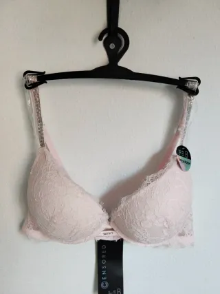 Sujetador New Yorker Super Push 100B Rosa