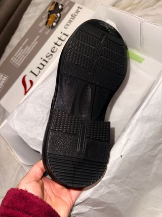Zapatos Luisetti Negros Nuevos Hechos en España