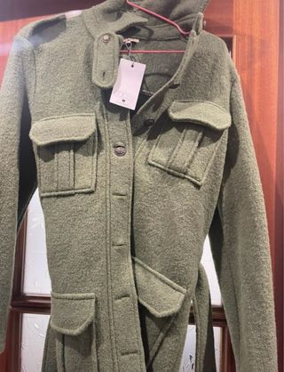 Chaqueta Coosy verde militar talla M