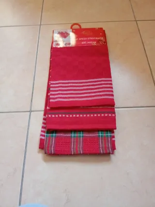 Set 3 Strofinacci Cucina Natalizi