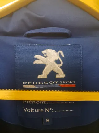 Chaleco Peugeot Sport Azul/Gris