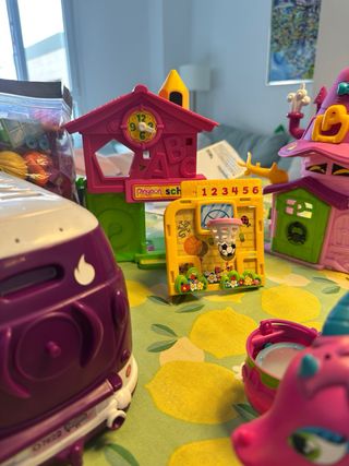 Casa de muñecas Pin y Pon con accesorios