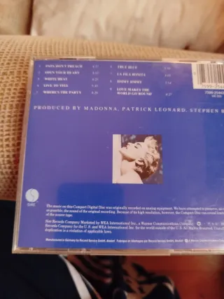 CD Madonna True Blue