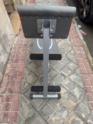 Banco abdominales y pesas top life discover