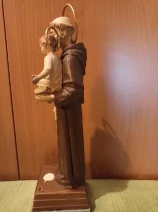 Statua San Antonio da Padova vintage