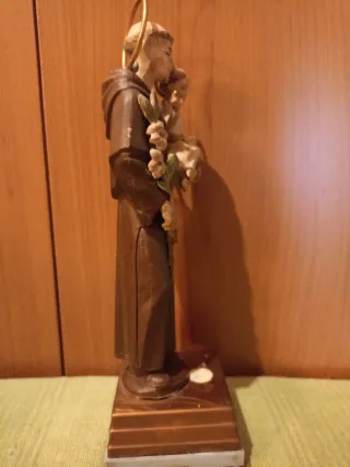Statua San Antonio da Padova vintage