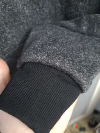 Chaqueta Sudadera Hombre Talla M Gris Oscuro