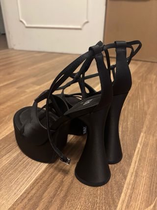 Sandalias Zara Negras Talla 35