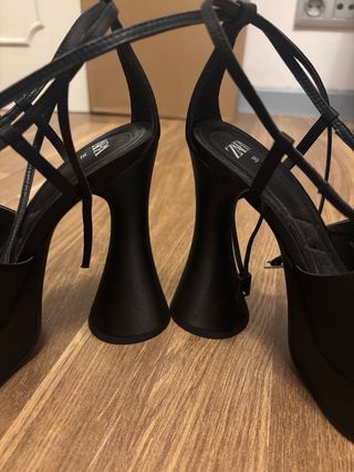 Sandalias Zara Negras Talla 35