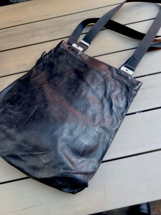Borsa Mandarina Duck Nera Pelle usata