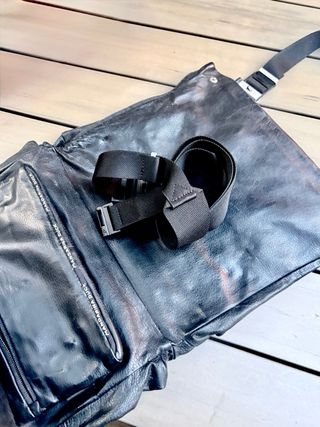 Borsa Mandarina Duck Nera Pelle usata