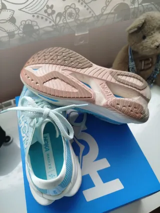 Hoka Mach X2 Mujer Talla 38 Azul