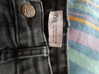 Jeans Zara ragazza nero chiaro
