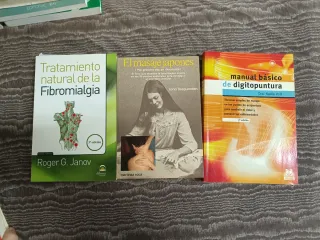 Libros de masaje, salud...