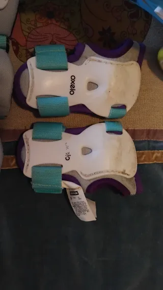 Patines infantiles en línea + protecciones