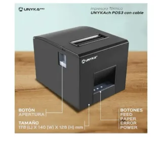 Impresora Térmica UNYKA POS3 UK56007