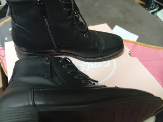 Botines negros talla 38