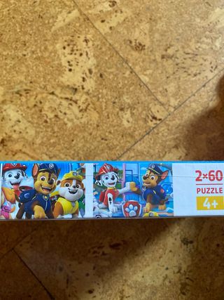 2 Puzzles Patrulla Canina 60 piezas +4 años
