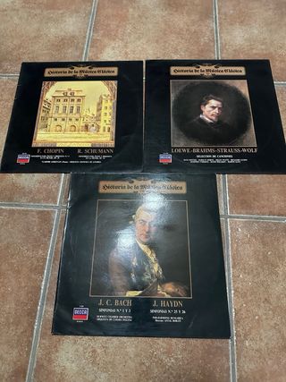 Lotes Vinilos Música Clásica Decca