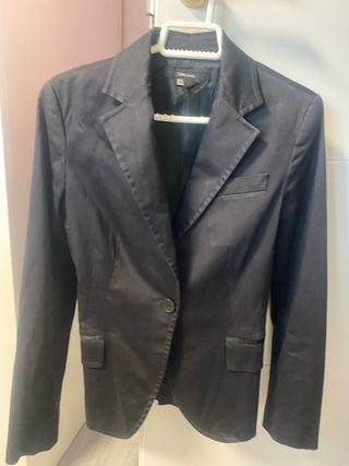 Blazer Zara Negro Talla XS