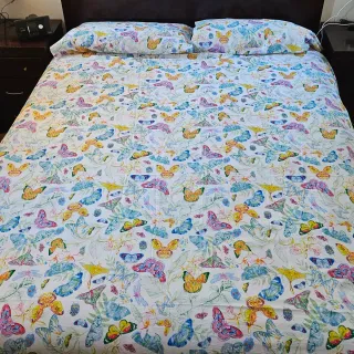 Funda Nórdica Multicolor Mariposas