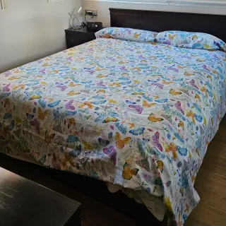 Funda Nórdica Multicolor Mariposas