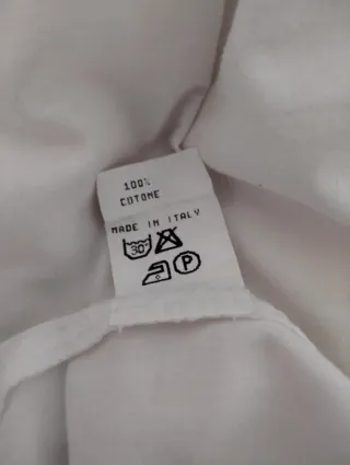 Camicia da notte vintage bianca taglia XXL