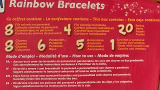 Gioco per creare braccialetti "Crea Mania"