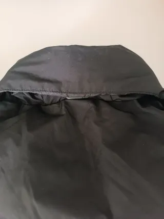 Anorak Hombre Pull&Bear Negro/Blanco Talla XS