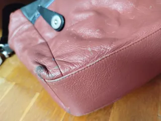 Bolso bandolera Mandarina Duck de piel