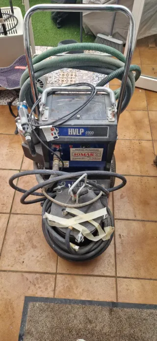 Turbina pintura HVLP 4900 GRACO con calderín