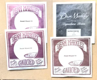 4 Cuerdas Bajo Dean Markley Varias Medidas