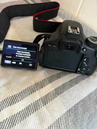 Canon EOS 600D Cámara DSLR Negra