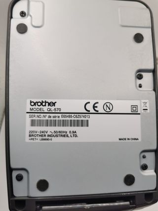 Impresora Etiquetas Brother QL-570 Completa